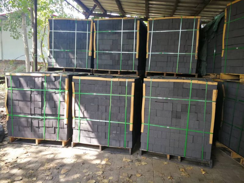 防腐焙燒碳磚、防腐焙燒浸漬碳磚工藝流程圖